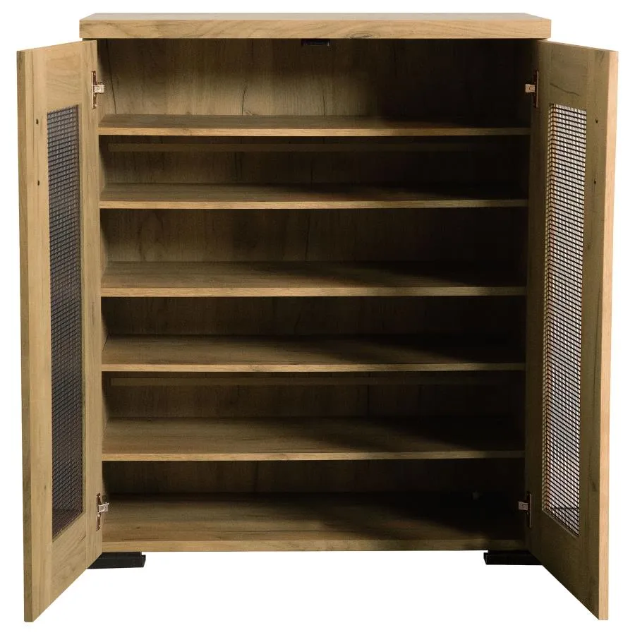 Bristol Brown Shoe Cabinet