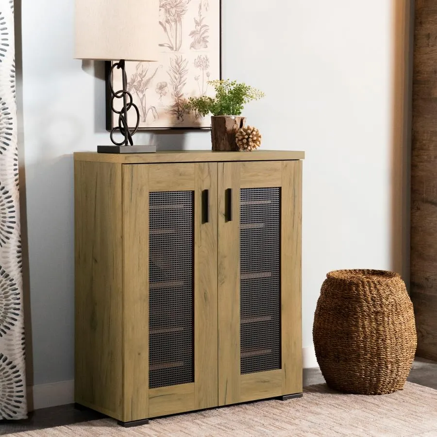 Bristol Brown Shoe Cabinet