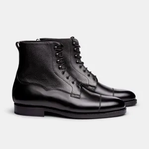 Byron Field Boot Black Calf Utah