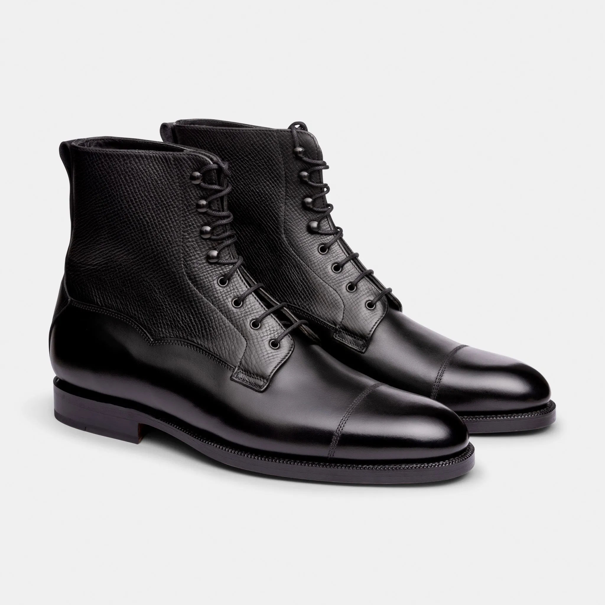 Byron Field Boot Black Calf Utah