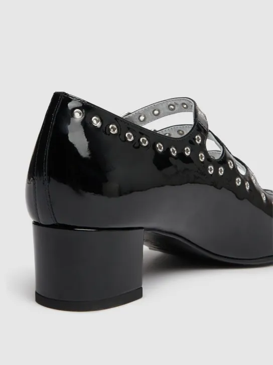 Carel   40mm Camden patent leather pumps 