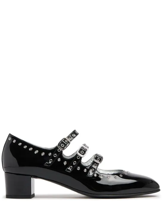 Carel   40mm Camden patent leather pumps 