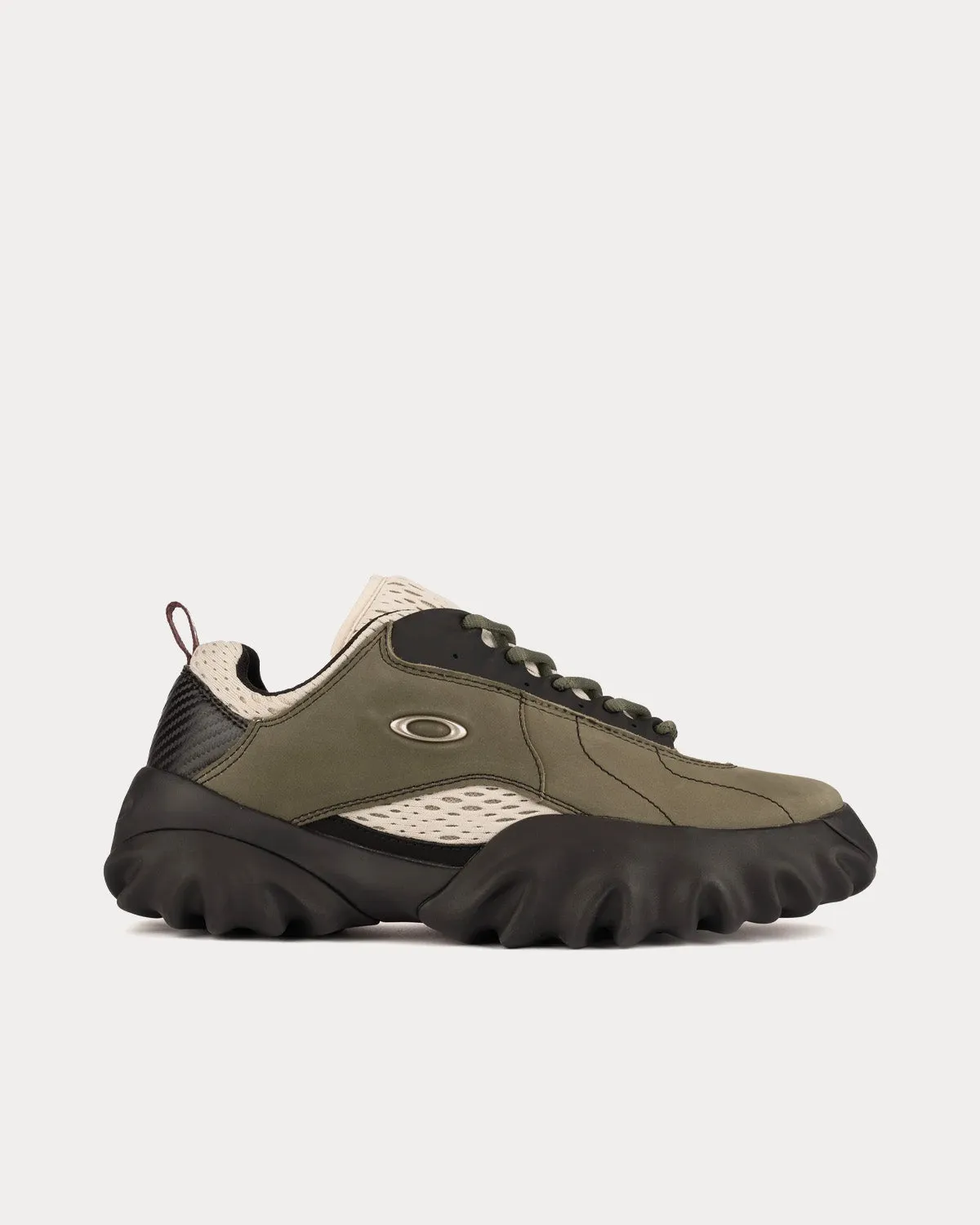 Chop Saw Nubuck Olive Low Top Sneakers
