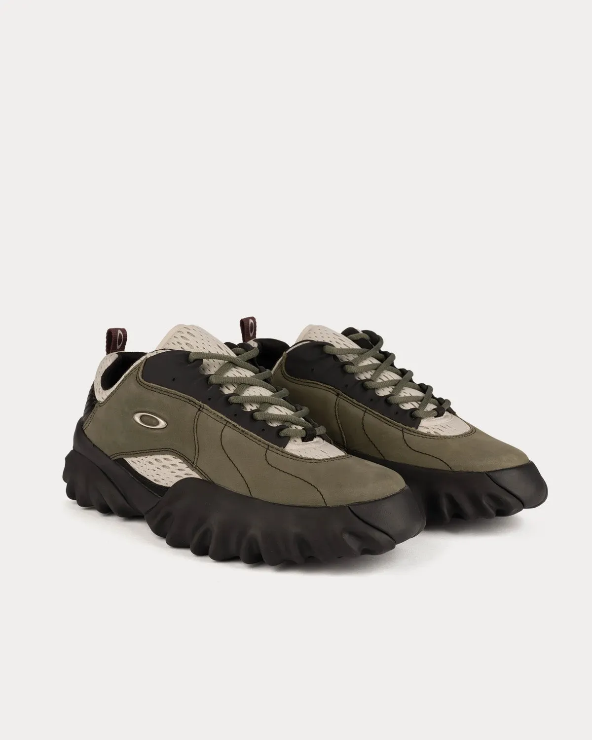 Chop Saw Nubuck Olive Low Top Sneakers