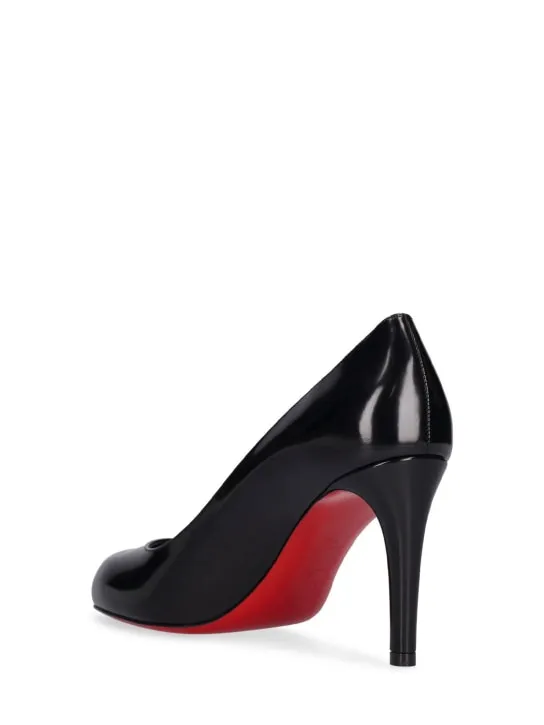 Christian Louboutin   85mm Pumppie leather pumps 