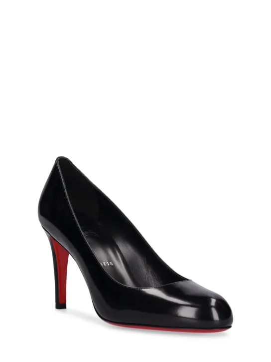 Christian Louboutin   85mm Pumppie leather pumps 