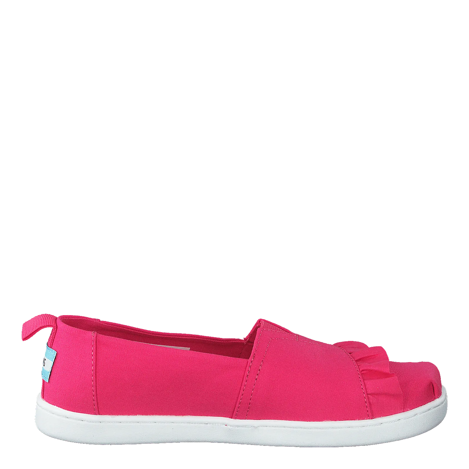 Classic Canvas Ruffle Youth Raspberry