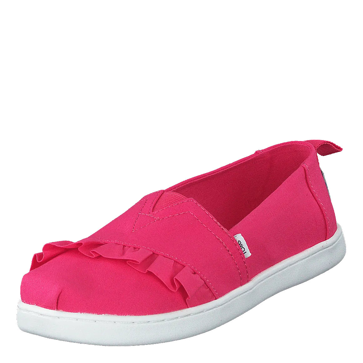 Classic Canvas Ruffle Youth Raspberry