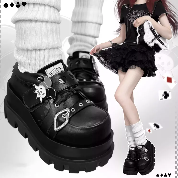 Clown Poker Platform Shoes