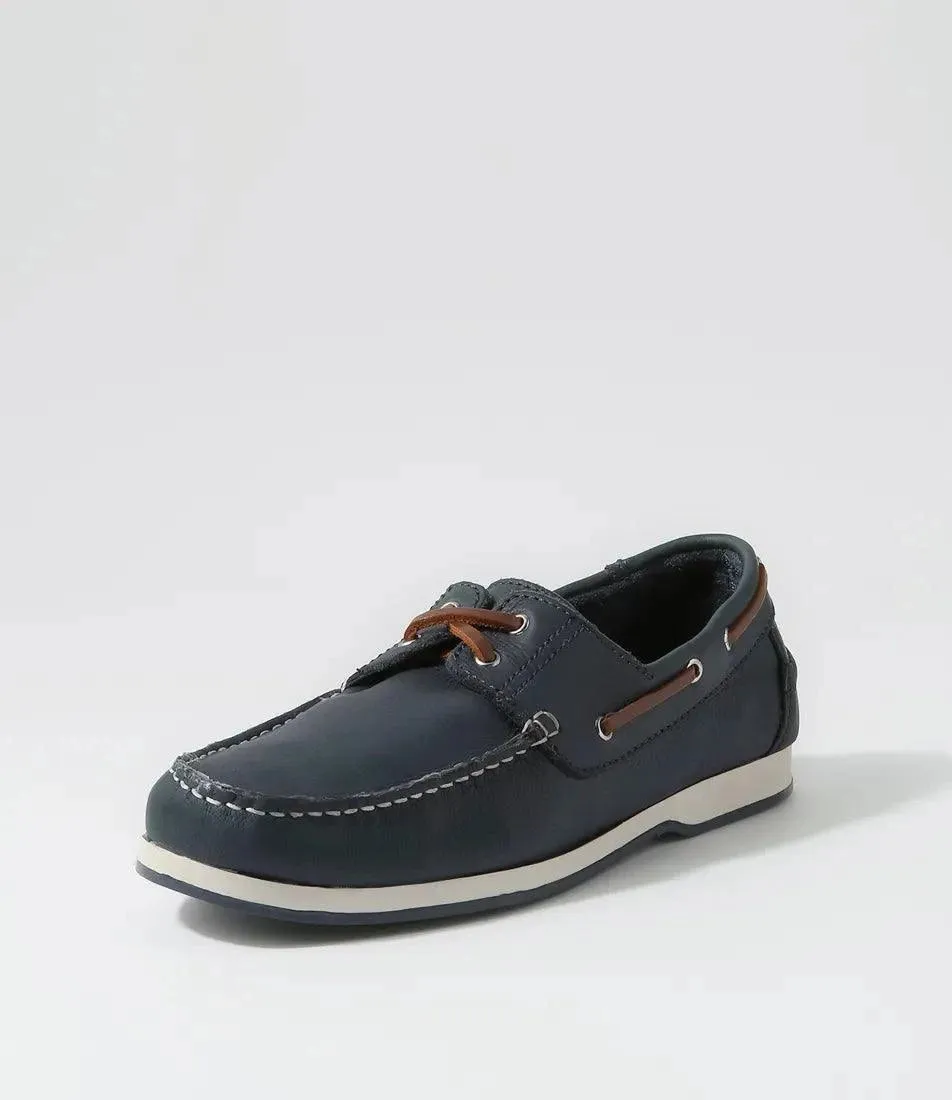 COLORADO FOUND LEATHER BOAT SHOE