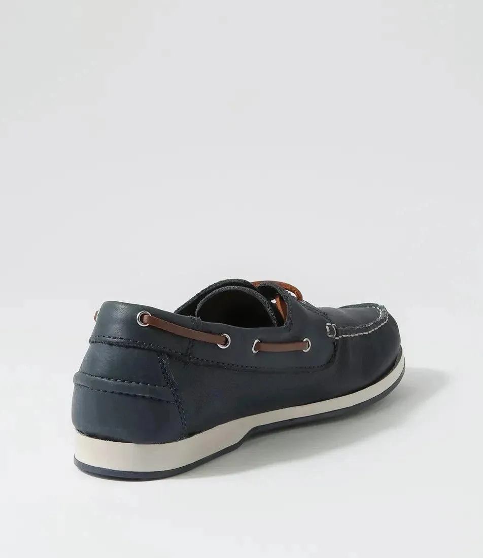 COLORADO FOUND LEATHER BOAT SHOE