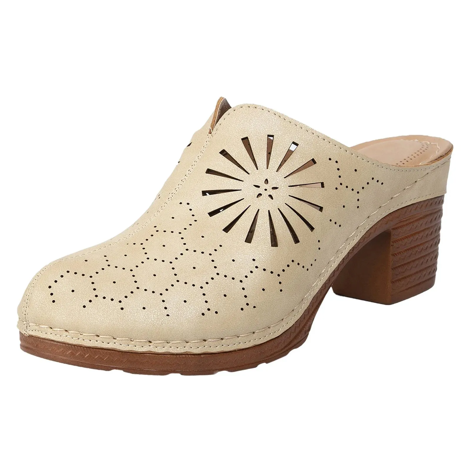 Cork Wedge Clogs