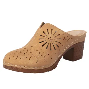 Cork Wedge Clogs