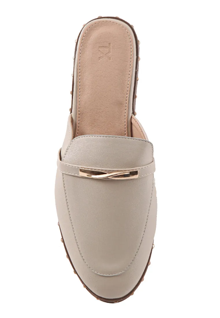 Cream Sandals