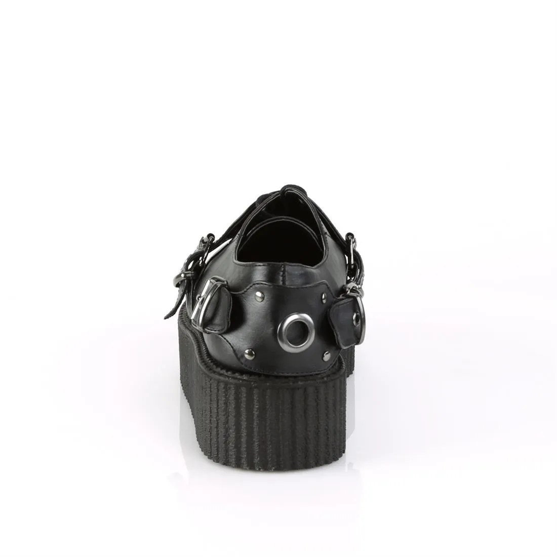 Creeper-508 Vegan Leather Oxford 2" Platform Creeper Shoe