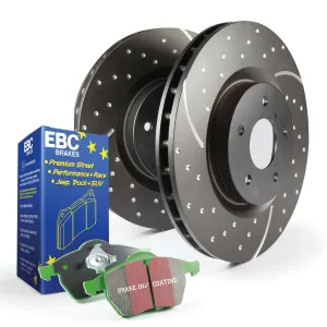 EBC Brakes S3KR1164 S3 Kits Greenstuff 6000 and GD Rotors Truck/SUV