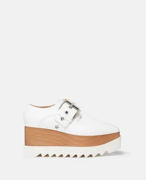 Elyse Star-Studded Buckle Platform Shoes 