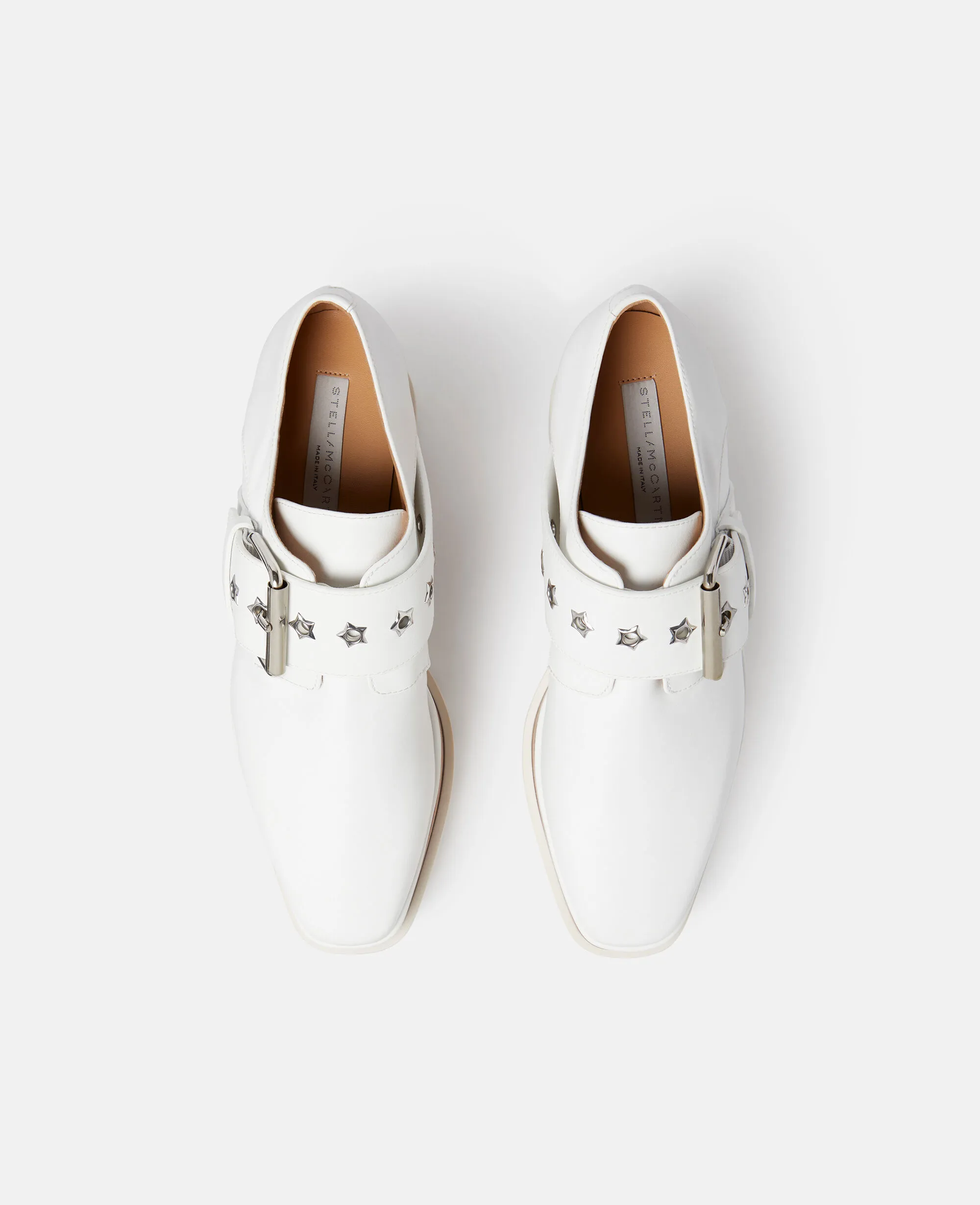 Elyse Star-Studded Buckle Platform Shoes 