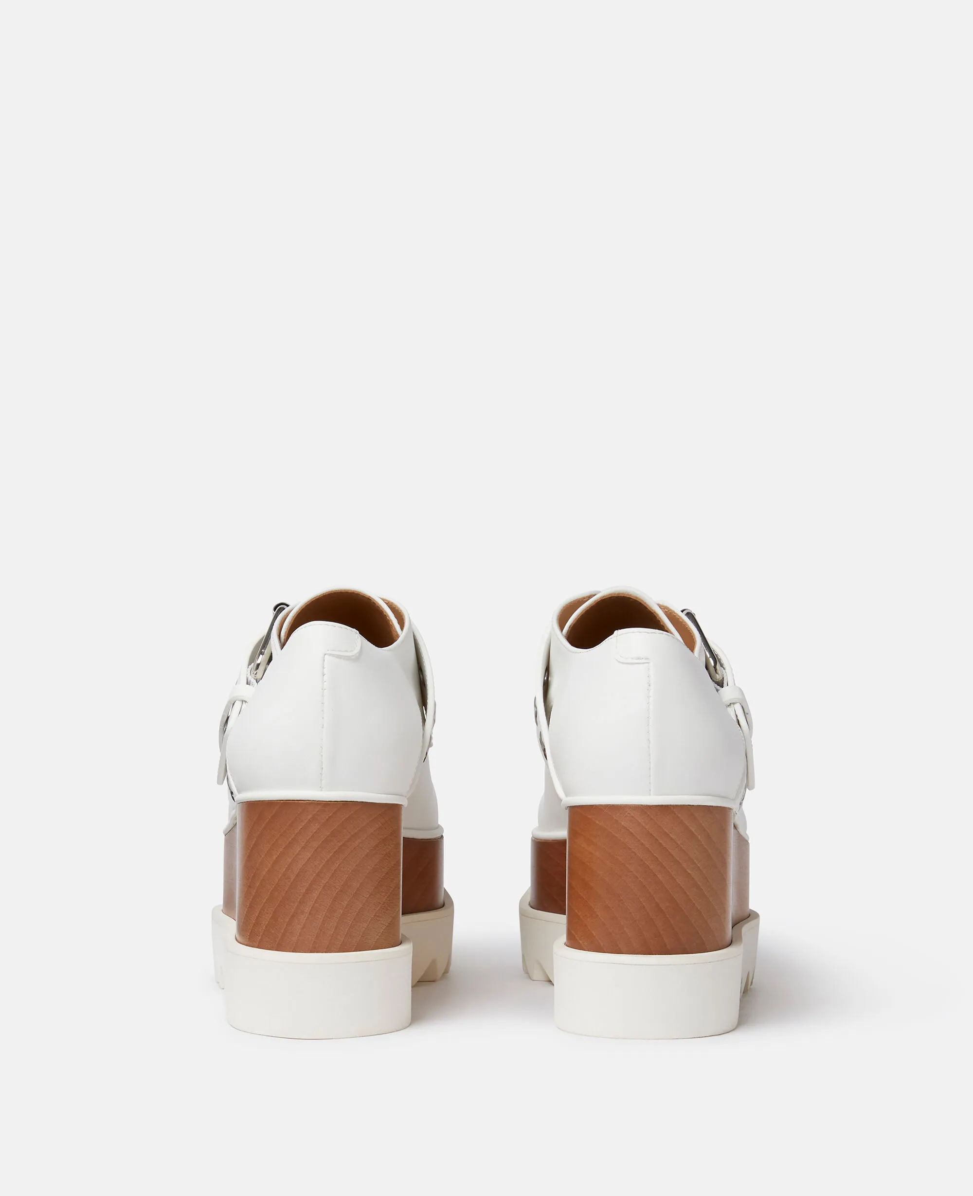Elyse Star-Studded Buckle Platform Shoes 