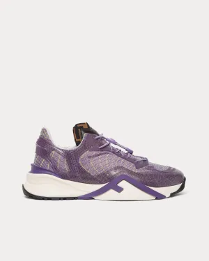 Flow Fabric Lilac Low Top Sneakers