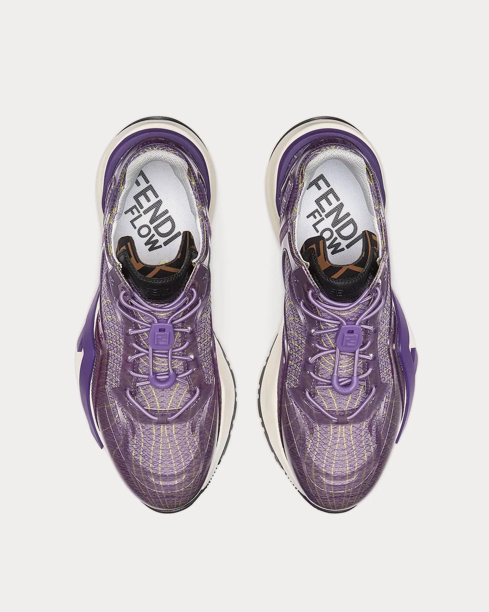 Flow Fabric Lilac Low Top Sneakers
