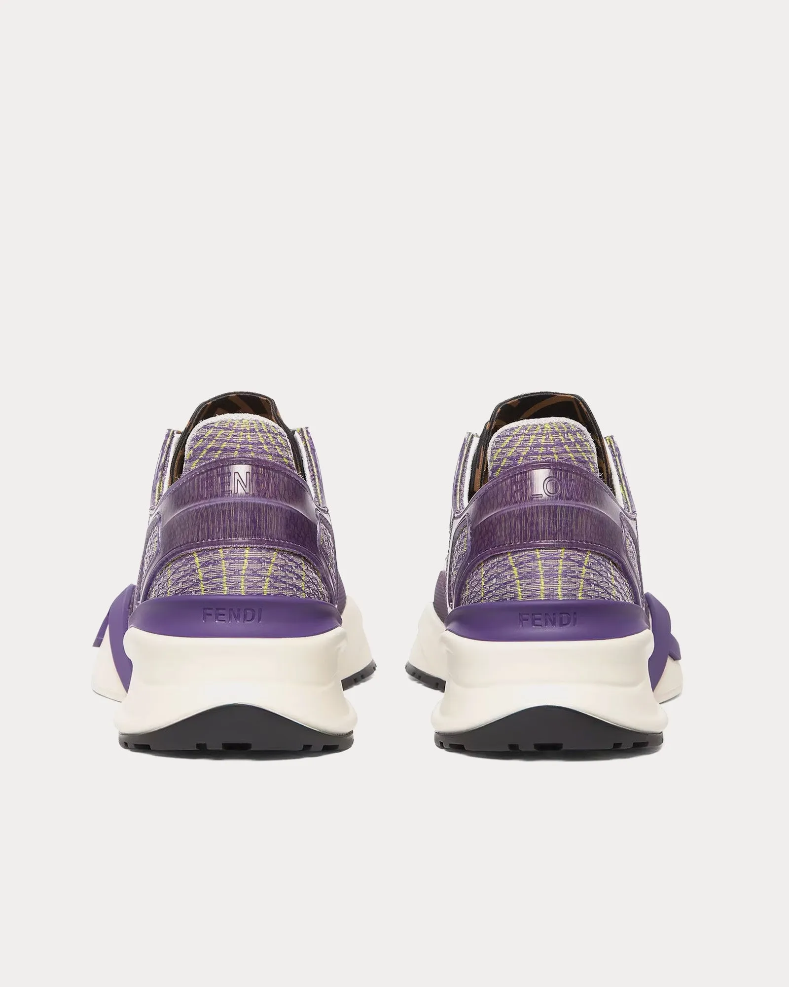 Flow Fabric Lilac Low Top Sneakers