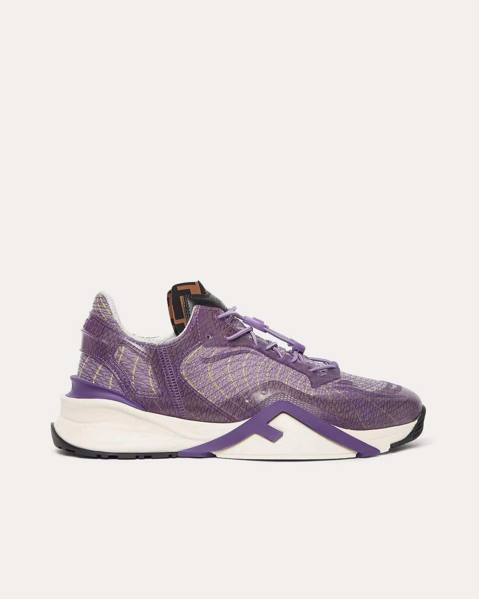Flow Fabric Lilac Low Top Sneakers