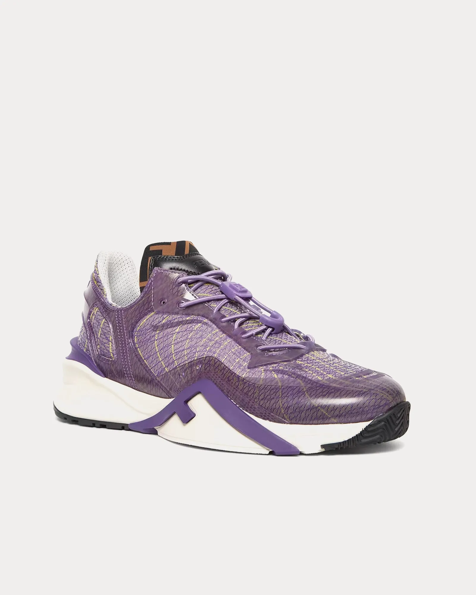 Flow Fabric Lilac Low Top Sneakers