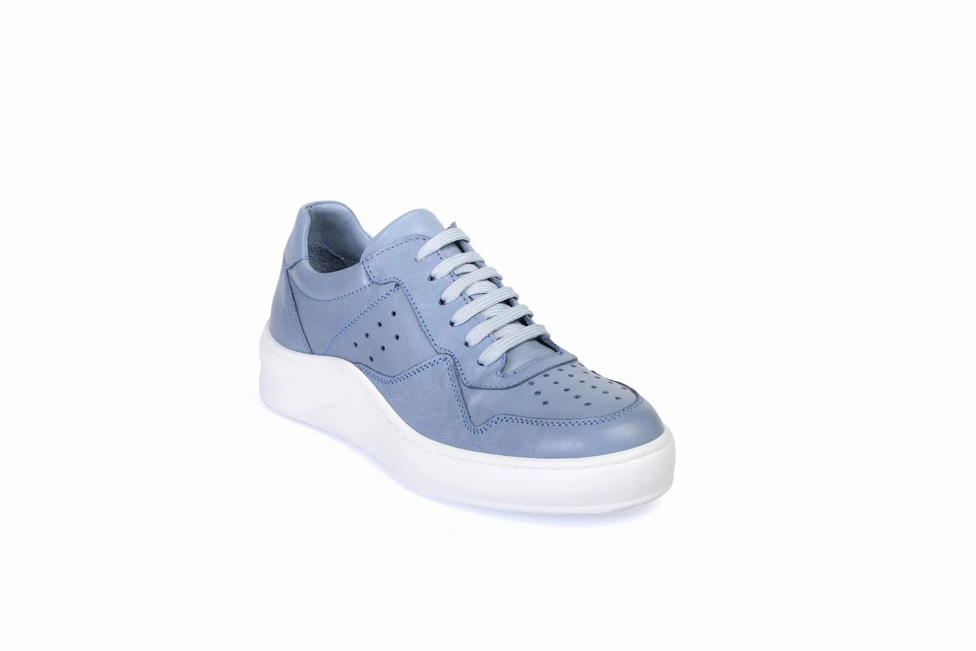 FOOT FEDERATION LACE-UP WOMEN'S SNEAKER BLUE