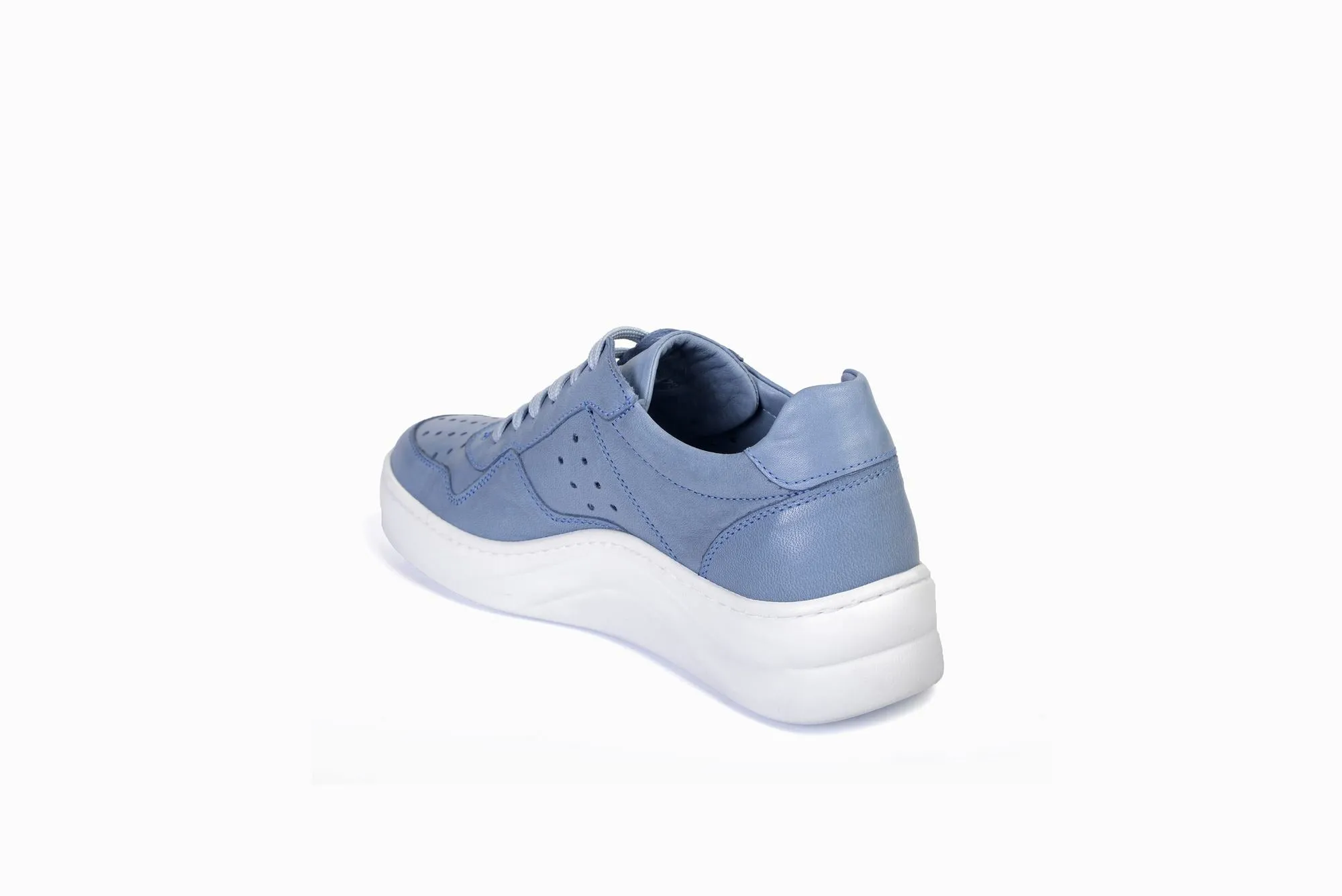 FOOT FEDERATION LACE-UP WOMEN'S SNEAKER BLUE