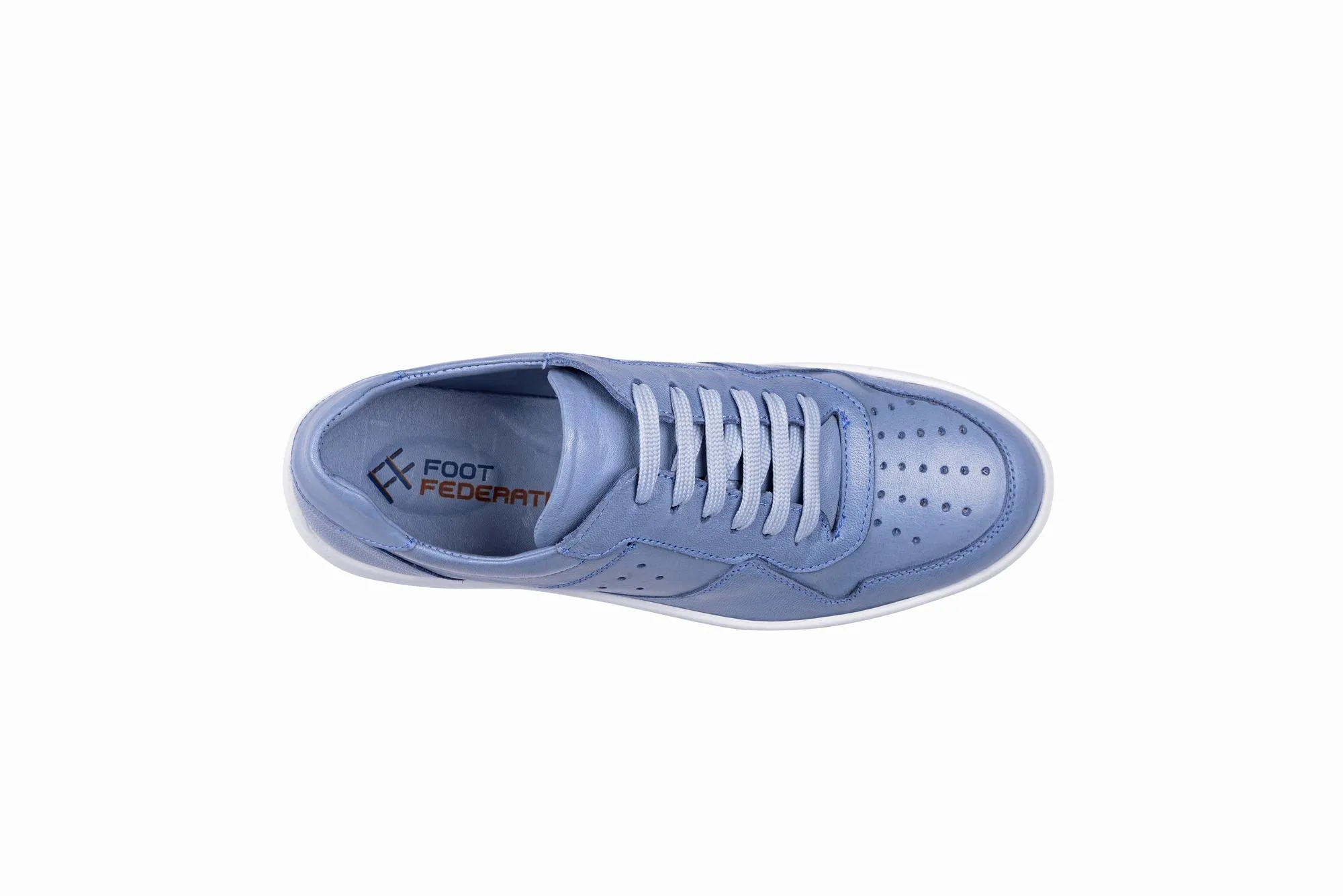 FOOT FEDERATION LACE-UP WOMEN'S SNEAKER BLUE
