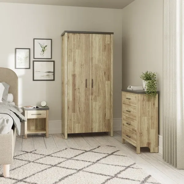 GFW Cascina 2 Door Wardrobe