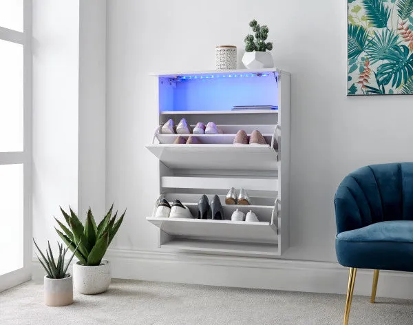GFW Galicia Wall Hanging Two Tier Shoe Cabinet