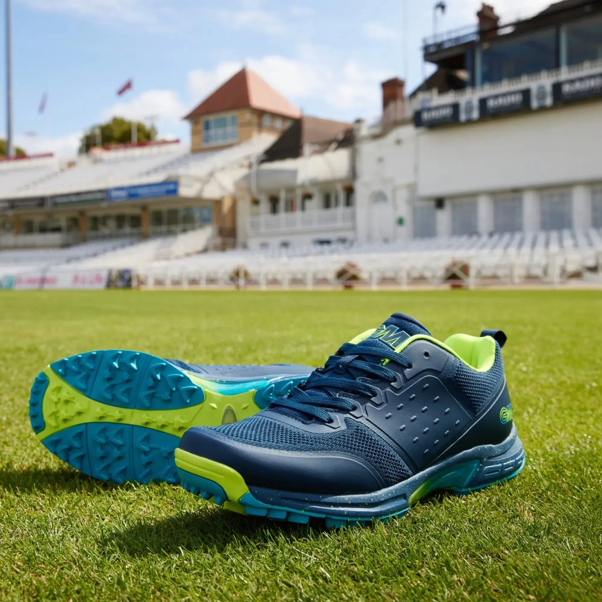 GM Aion RUBBER All Rounder Cricket Shoe Navy