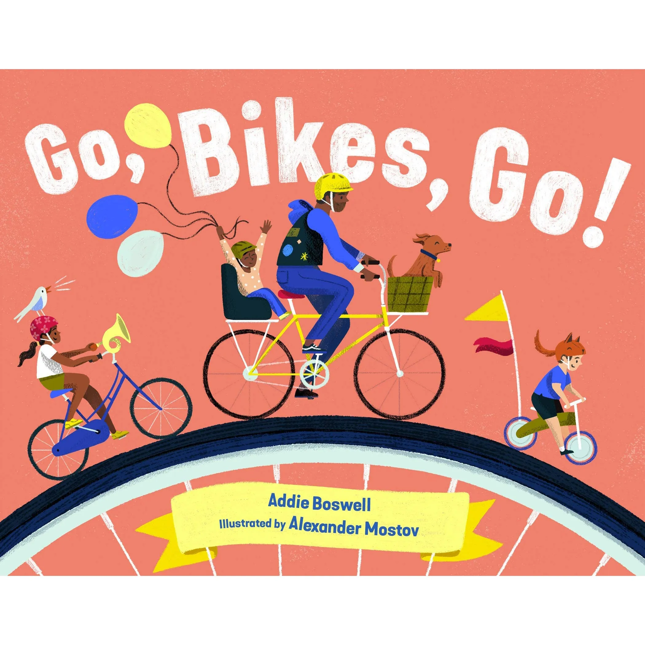 Go, Bikes, Go! - Board Book