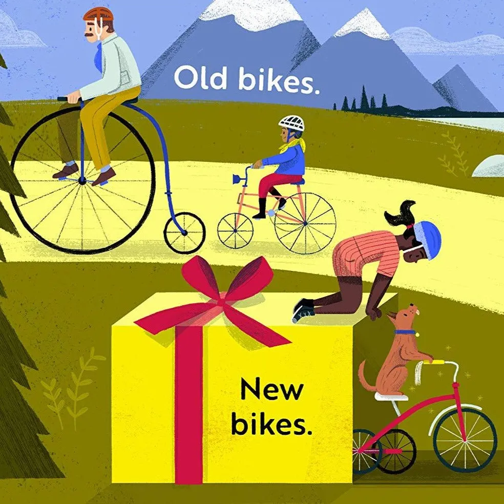 Go, Bikes, Go! - Board Book