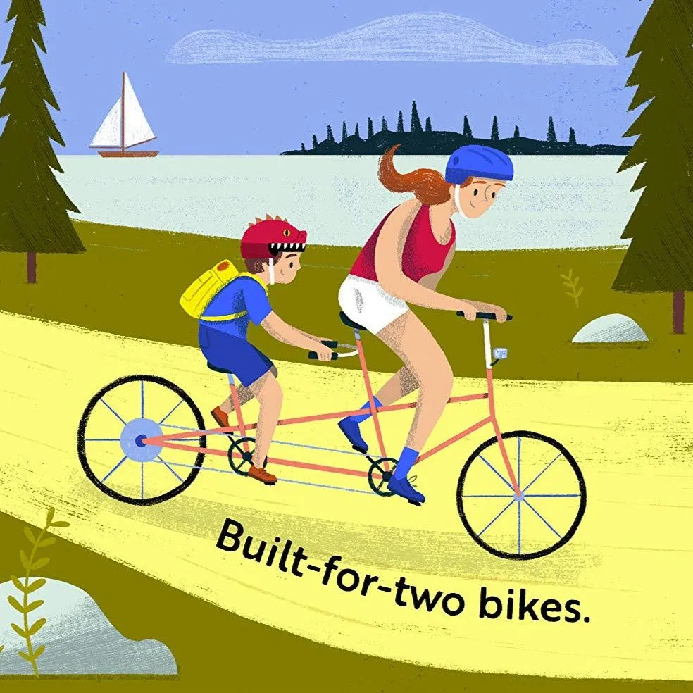 Go, Bikes, Go! - Board Book
