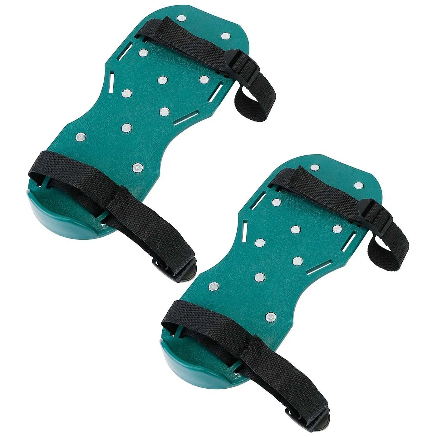 Heavy Duty Lawn Aerator Shoes with Adjustable Straps