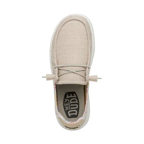 HEY DUDE Women's Wendy Rise Stretch (Dove)