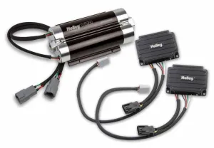 Holley VR2 Brushless Fuel Pump w/Controller-Dual 10AN Inlet