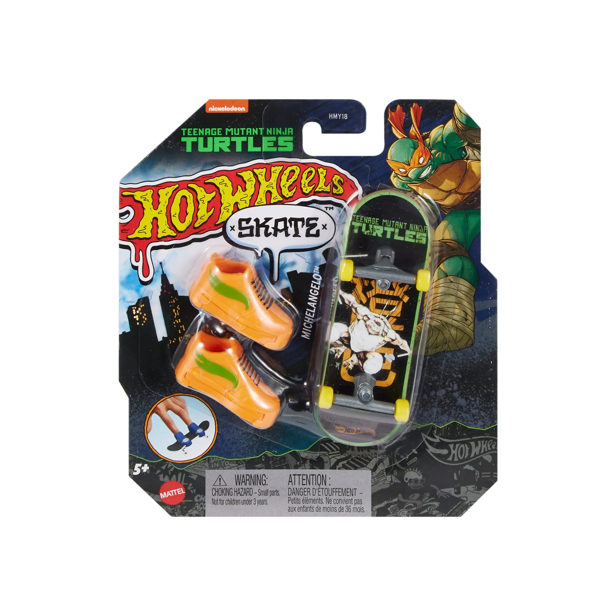 Hot Wheels Skate Fingerboard And Skate Shoes, Entertainment-Themed