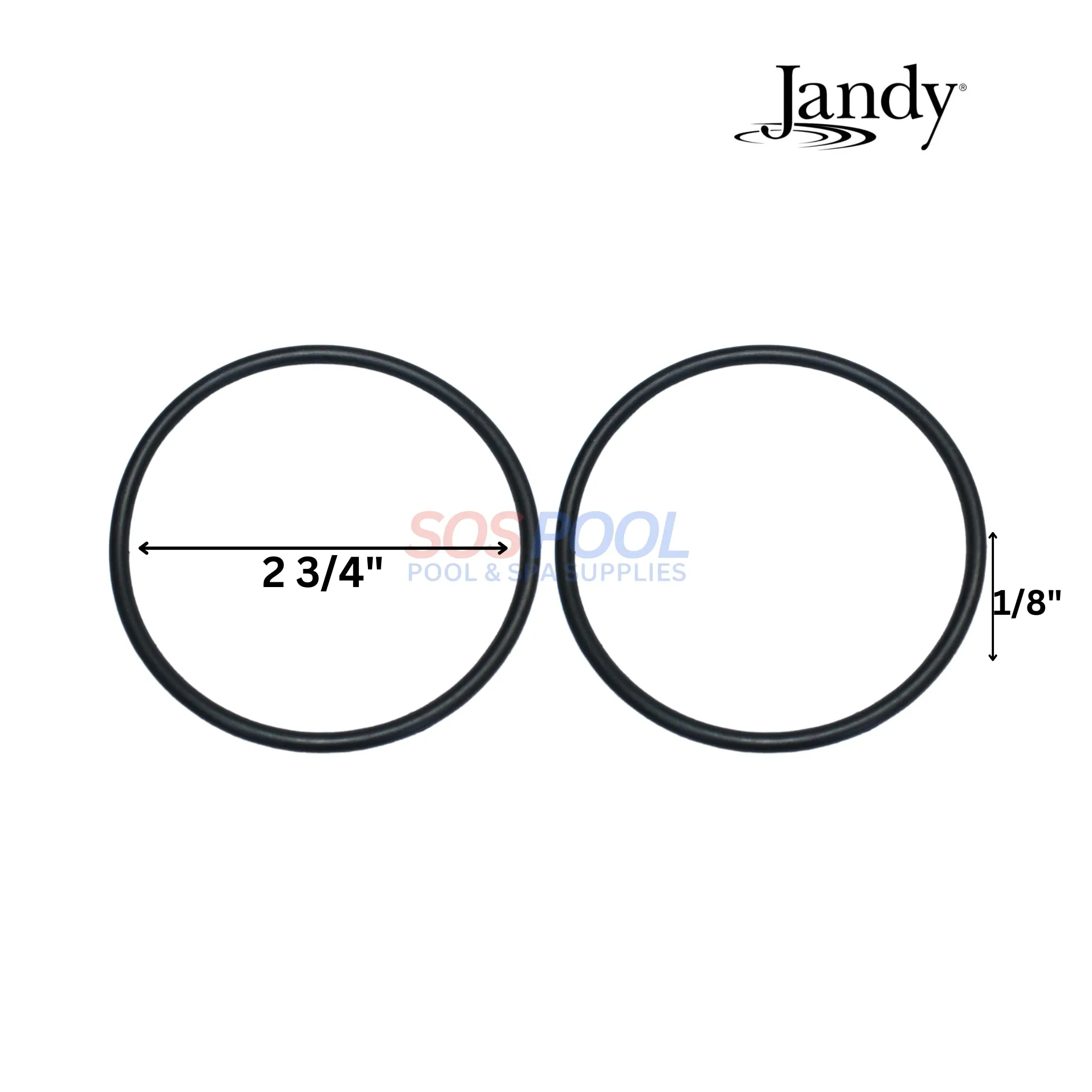 Jandy Union Tail Piece Kit For Jandy PlusHP PHPF and PHPM Pumps | 2" x 2 1/2" | Set of 2 | R0449000