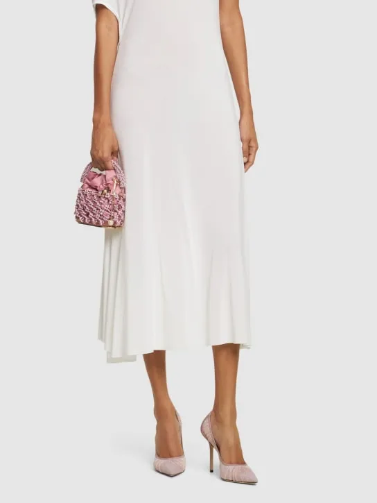 Jimmy Choo   100mm Love tulle pumps 
