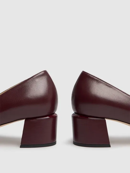 Jimmy Choo   45mm Elisa nappa leather pumps 