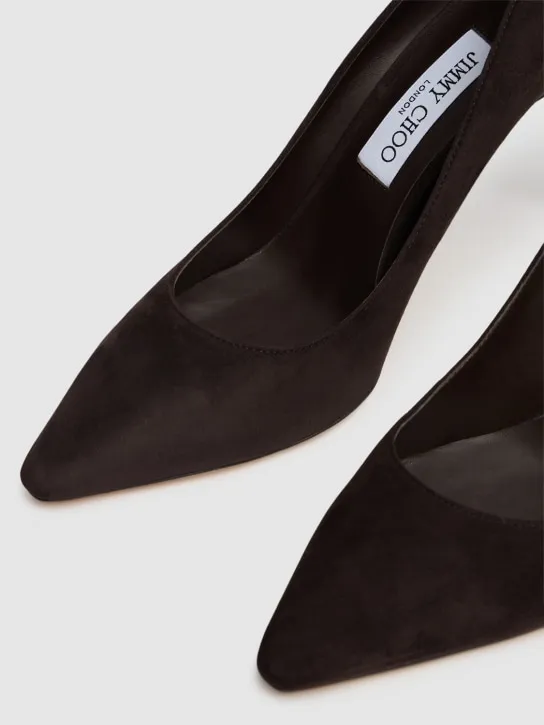 Jimmy Choo   85mm Romy suede pumps 