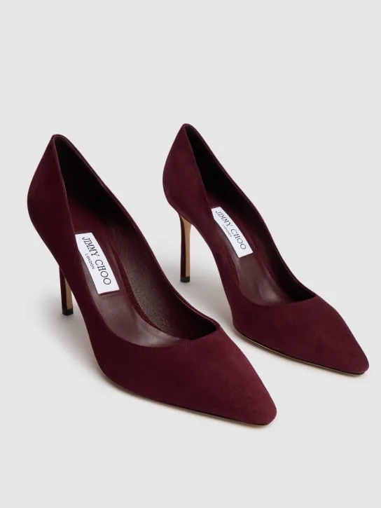 Jimmy Choo   85mm Romy suede pumps 