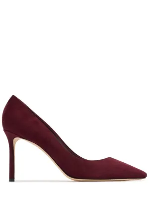 Jimmy Choo   85mm Romy suede pumps 