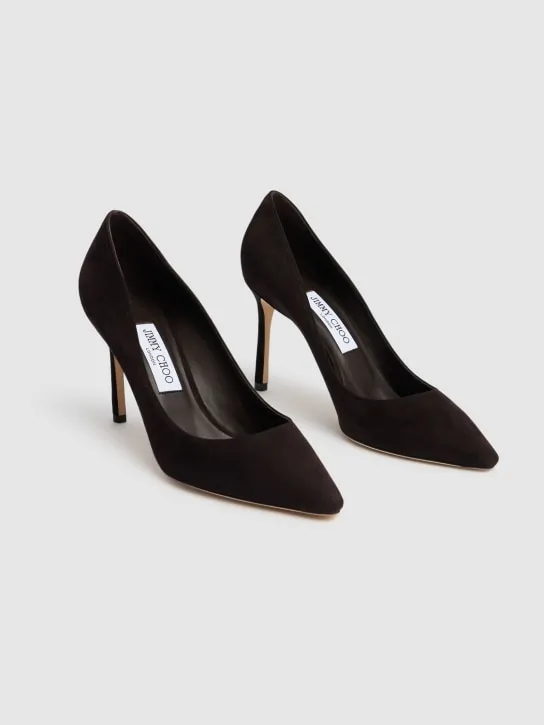 Jimmy Choo   85mm Romy suede pumps 