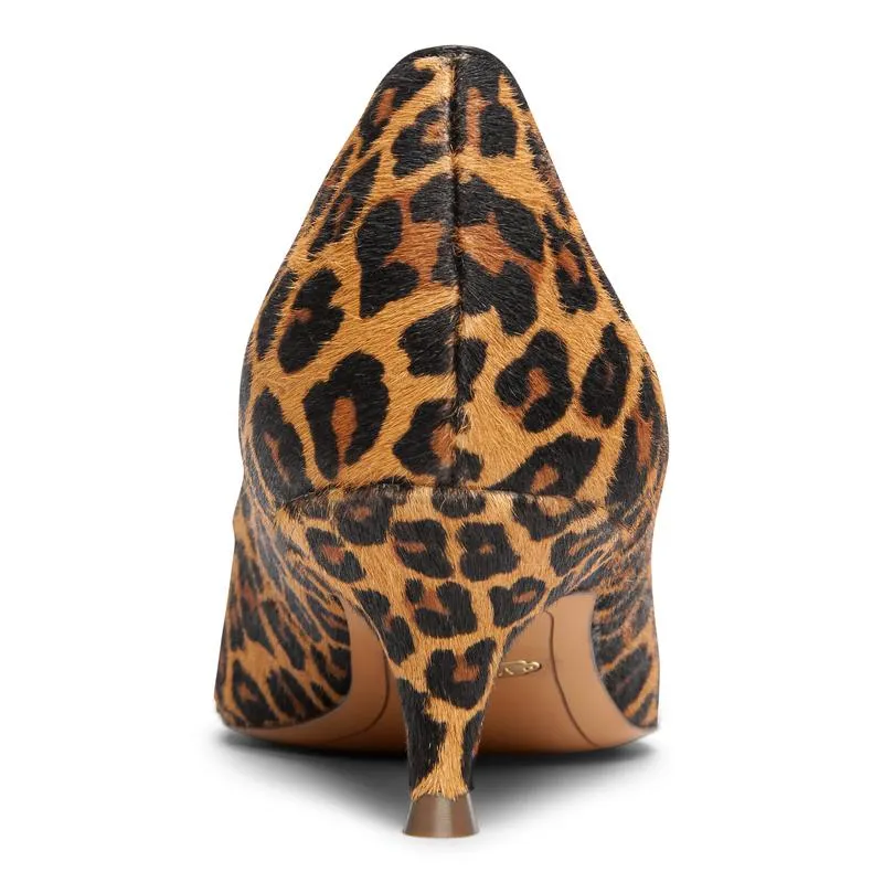 Josie Kitten Heel - Leopard LAST ONE SIZE 7.5