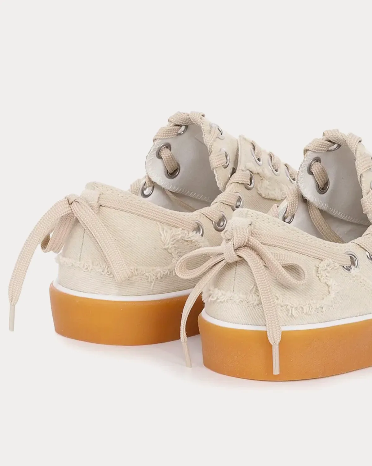 Kelly Beige Low Top Sneakers
